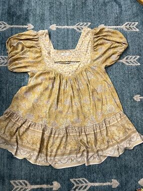 open lace back dress 2 Piece
